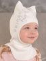 Шлем демисезонный для девочки (Катюша (бел.))