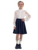 Блузка школьная для девочки (О76557 белый) Блузка школьная для девочки (О76557 белый)