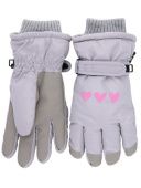 Перчатки для девочки (TCH-051 серый)