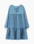 Платье для девочки (253052 деним)