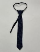 Галстук (48 синий/белый)