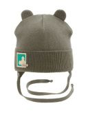 Шапка демисезонная для мальчика (Рафаэль бежевый хаки) Шапка демисезонная для мальчика (Рафаэль бежевый хаки)