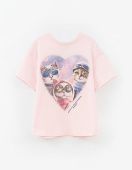 Футболка для девочки (252058 св.розовый)
