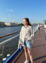 Блузка для девочки (22973 светло-бежевый)