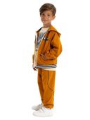 Толстовка для мальчика (О46463 коричневый ) Толстовка для мальчика (О46463 коричневый )