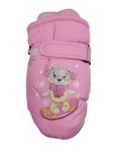 Варежки для девочки (TCH-041 розовый)