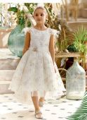 Платье нарядное для девочки (20608 krem)