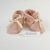 Пинетки для новорожденного (К212/А125фд/н испанская роза) Пинетки для новорожденного (К212/А125фд/н испанская роза)