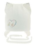 Шапка демисезонная для девочки (Озеро весны белый) Шапка демисезонная для девочки (Озеро весны белый)