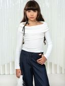 Блузка для девочки (4219-249 айвори)