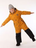 Комбинезон зимний для мальчиков (2137-935м горч/чер.)