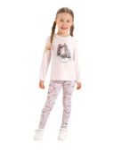 Легинсы для девочки																														 (О66643 розовый)