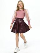 Юбка для девочки (K-141KG бордо) Юбка для девочки (K-141KG бордо)