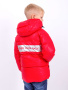 куртка демисезонная для мальчика (Джун 22К90 red)
