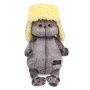 Кот Басик в стеганой шапке ушанке (Ks30-186) Кот Басик в стеганой шапке ушанке (Ks30-186)