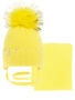 Комплект зимний для девочки (шапка и шарф) (богдана желт.)