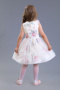 Платье нарядное для девочки (2503-123-ВПШ)