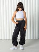 Брюки для девочки (197-105 черный) Брюки для девочки (197-105 черный)