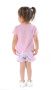 Футболка для девочки (30-5795 розовый)