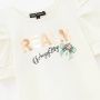 Футболка для девочки (252231 молочный)