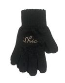 Перчатки для девочки (TGg-119 чёрный)