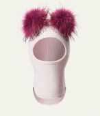 Шлем зимний для девочки (КАССИ/70384 св.розовый)