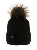 Шапка зимняя для девочки (Frozen черный) Шапка зимняя для девочки (Frozen черный)