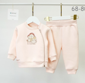 Комплект для девочки (К212/01У47-01Б38фн пудровый)