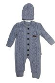 Комбинезон для малыша с шапкой (342219 голубой) Комбинезон для малыша с шапкой (342219 голубой)
