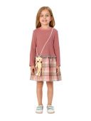 Платье для девочки (О67132 розовый ) Платье для девочки (О67132 розовый )