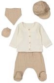 Комплект для малыша (6193 бежевый) Комплект для малыша (6193 бежевый)