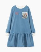 Платье для девочки (253052 деним) Платье для девочки (253052 деним)