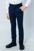 Брюки школьные для мальчика  (K71426 синий)