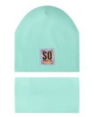 Комплект шапка и воротник (92985F-17)