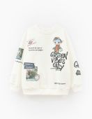 Свитшот для мальчика (252032 молочный)