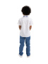Рубашка для мальчика																														 (О46469 бел /синий				)