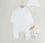 Комбинезон для малыша (К-К32ажур тофу)