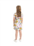 Платье для девочки																														 (О56389 желт/розовый					)