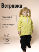 Ветровка для девочки (М-794 желт.) Ветровка для девочки (М-794 желт.)