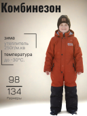 Комбинезон зимний для мальчиков (2137-943м (200) мустанг)
