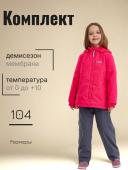 Комплект демисезонный для девочки																														 (LISETTE K24031/2032)