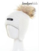 Шапка зимняя для девочки (452577 Лейбл Level Pro молоч.)