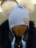 Шапка зимняя детская (B2763М2D-15) Шапка зимняя детская (B2763М2D-15)