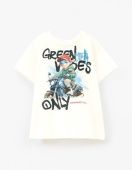 Футболка для мальчика (252074 молочный)