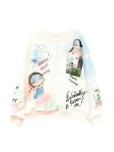 Джемпер для девочки (252007 набивной)