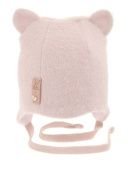 Шапка зимняя для девочки (Ресничка розовый) Шапка зимняя для девочки (Ресничка розовый)