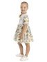 Платье для девочки (О56894 белый /желтый)