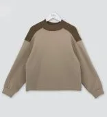 Свитшот для девочки (22293 бежевый)