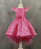 Платье нарядное для девочки (3438 fuchsia) Платье нарядное для девочки (3438 fuchsia)