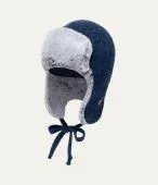 Ушанка зимняя для мальчиков (ЭЙДЖИ/12047 т.синий) Ушанка зимняя для мальчиков (ЭЙДЖИ/12047 т.синий)